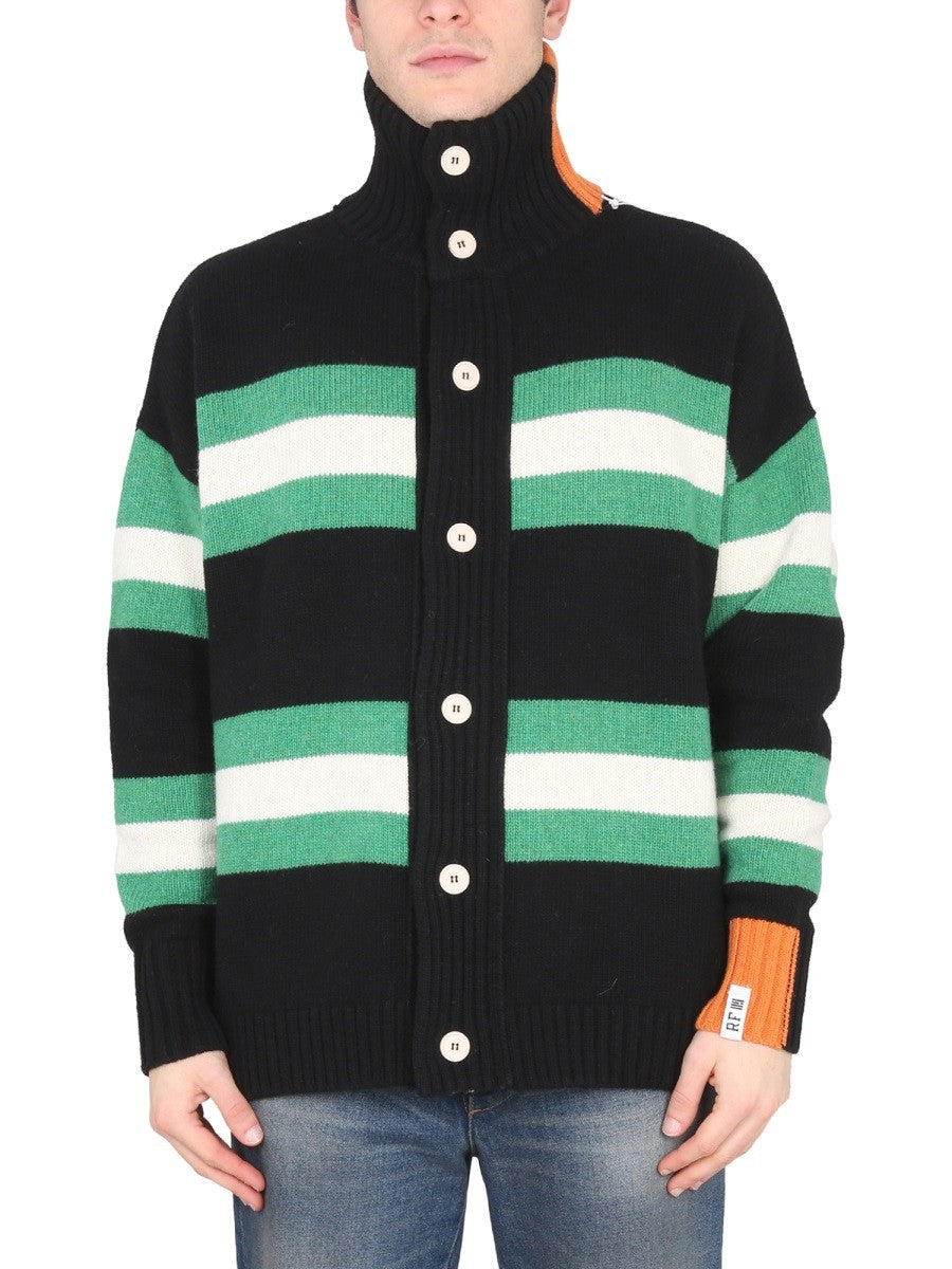 TURTLENECK CARDIGAN