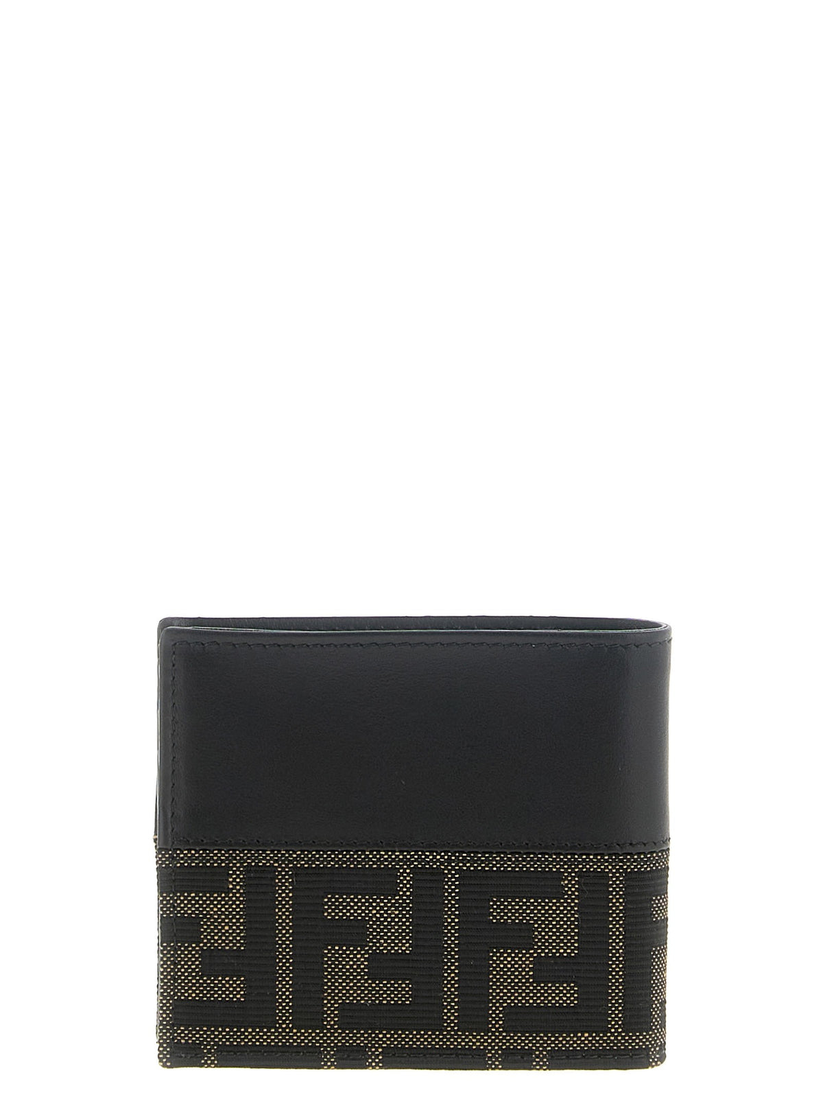 Two-color FF Jacquard wallet