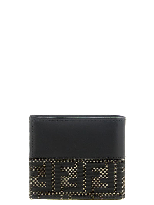 Two-color FF Jacquard wallet