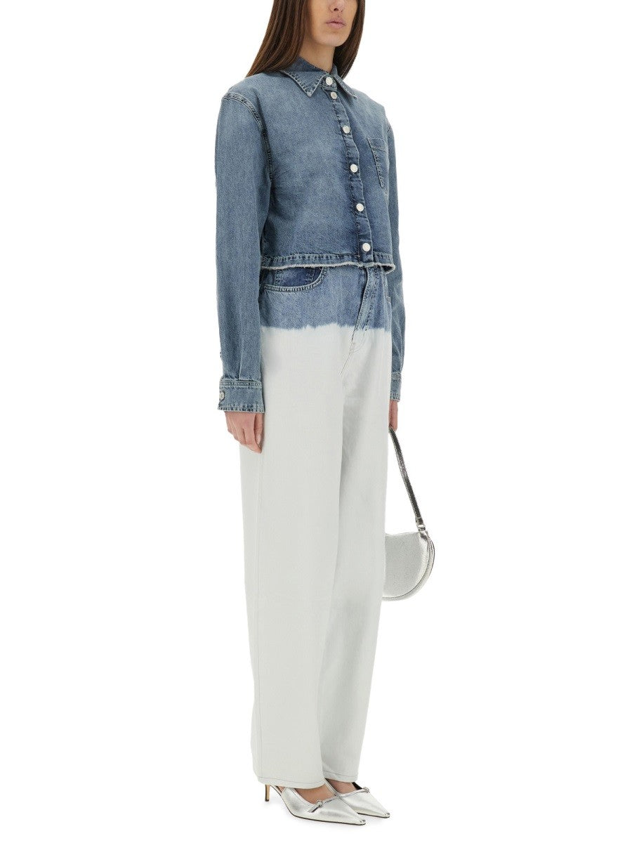 TWO-COLOUR JEANS