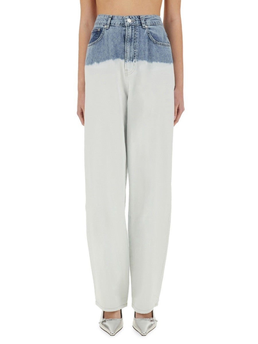 TWO-COLOUR JEANS