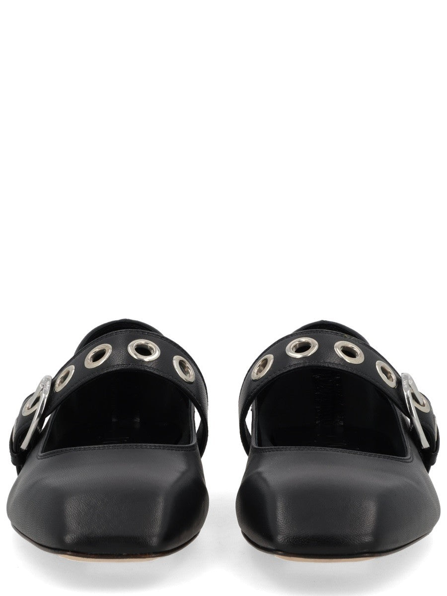 "UMA MARY-JANE" SHOE WITH EYELETS