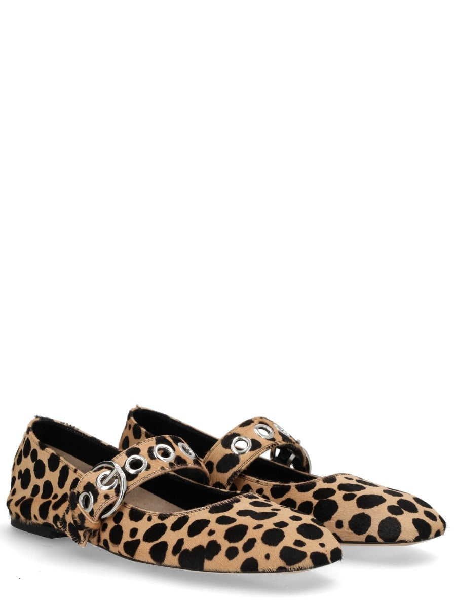 "UMA MARY-JANE" SHOE WITH EYELETS
