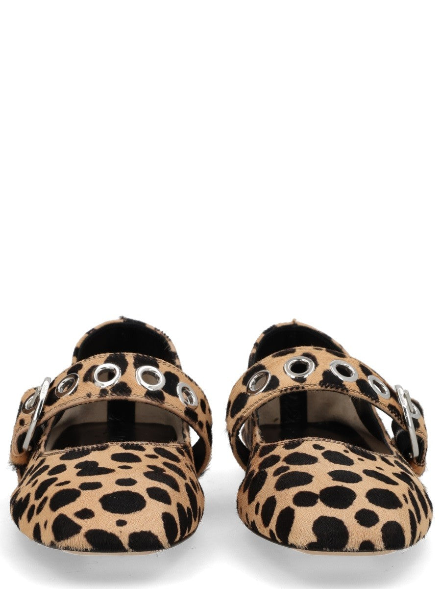 "UMA MARY-JANE" SHOE WITH EYELETS