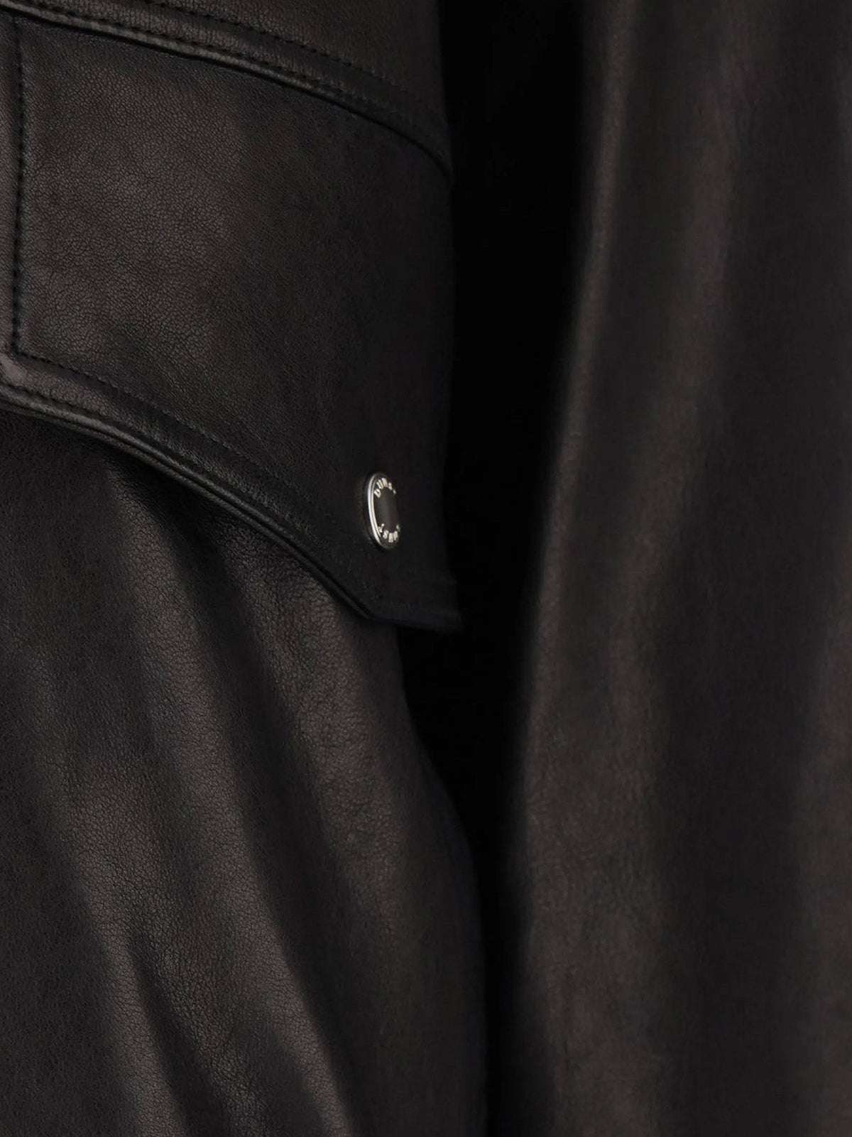 Unisex leather blouson