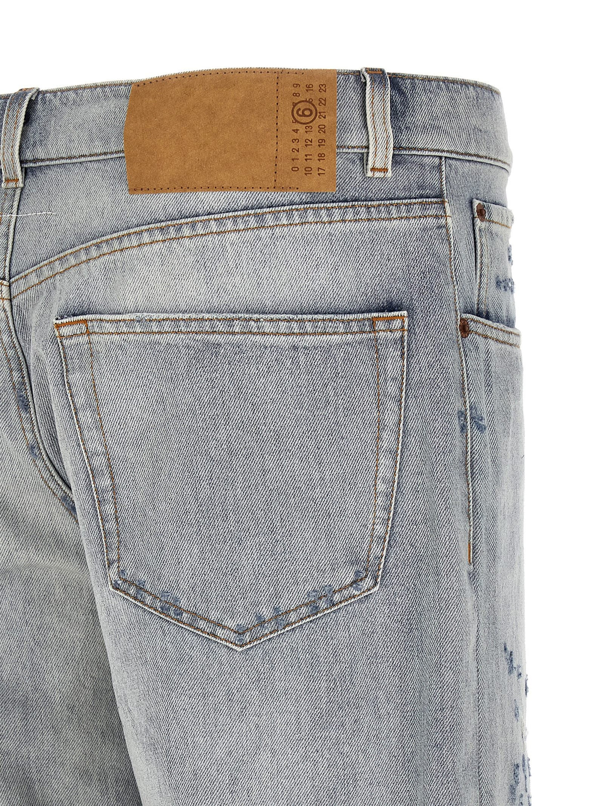 Used effect jeans