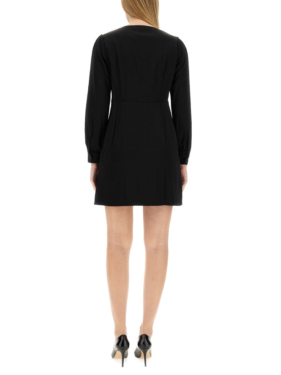 V-NECK DRESS