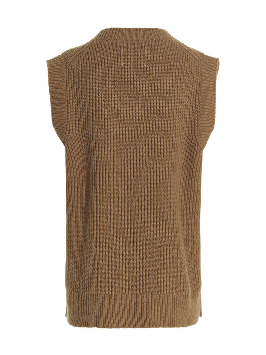V-neck vest