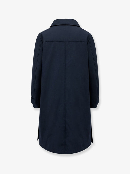 Vellutata cotton blend coat