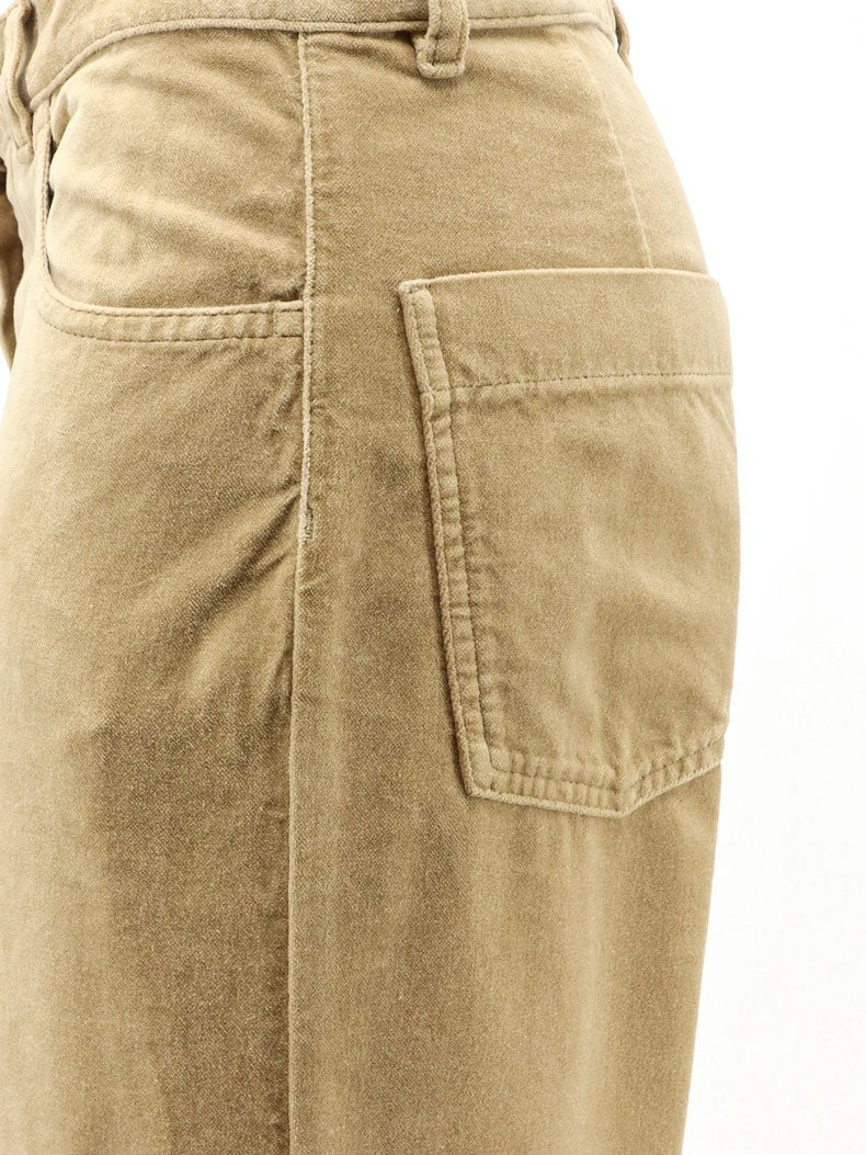 Velvet trousers