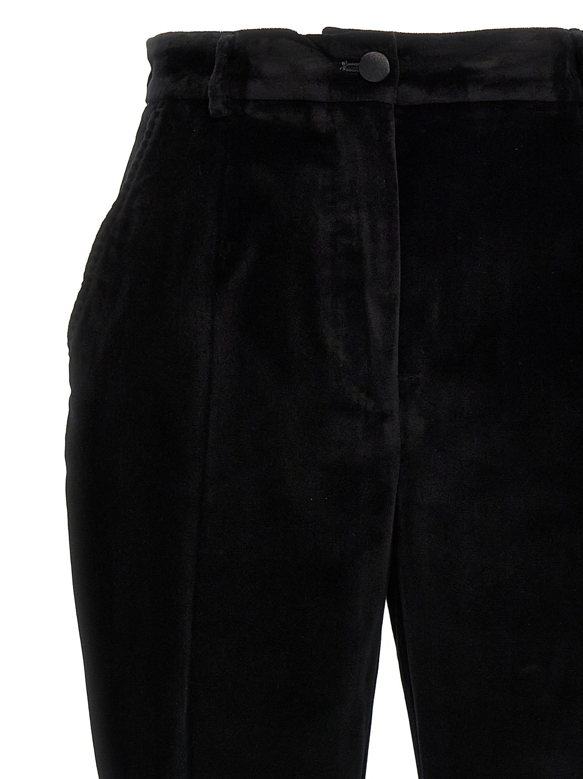 Velvet tuxedo pants