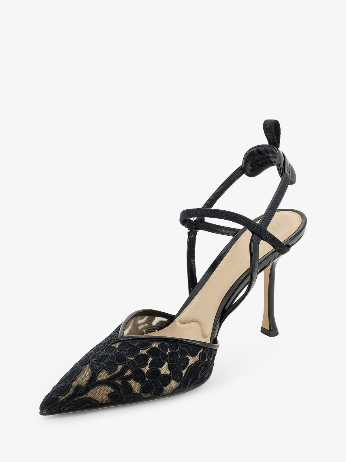Very Colibrì high-heel pumps in back tulle