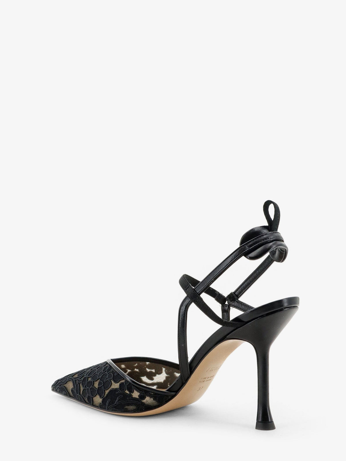 Very Colibrì high-heel pumps in back tulle