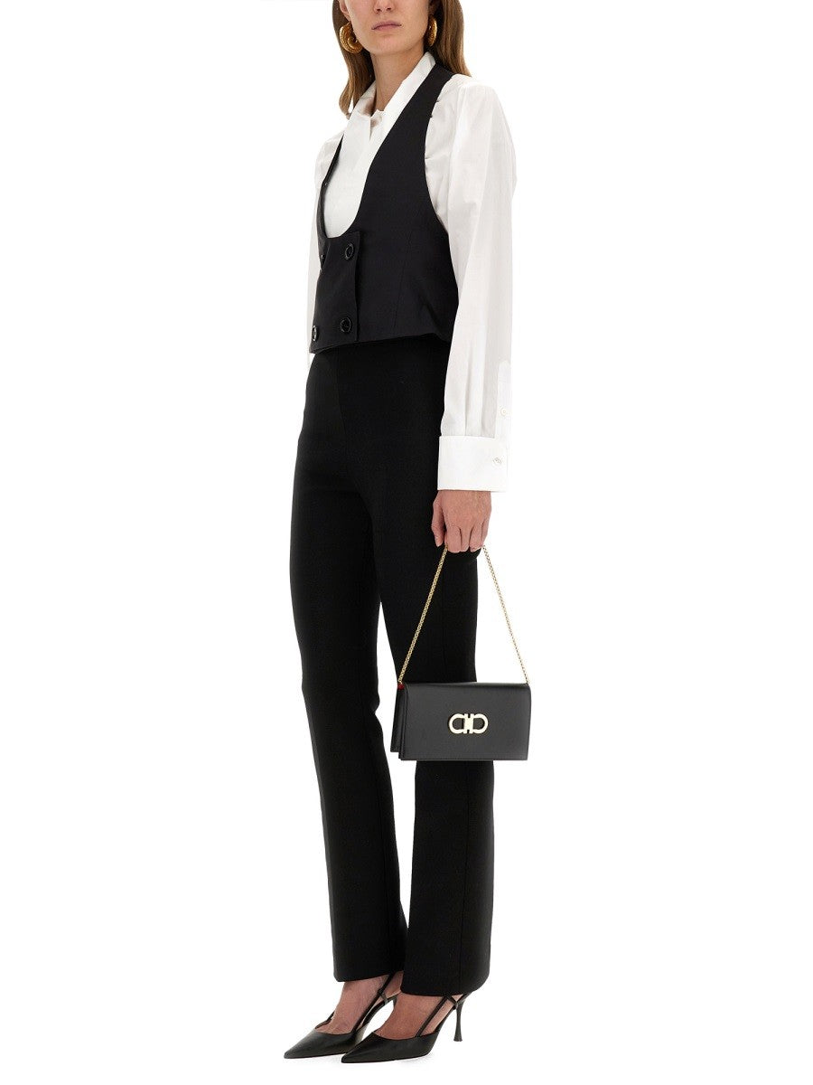 VEST WITH OPEN BACK