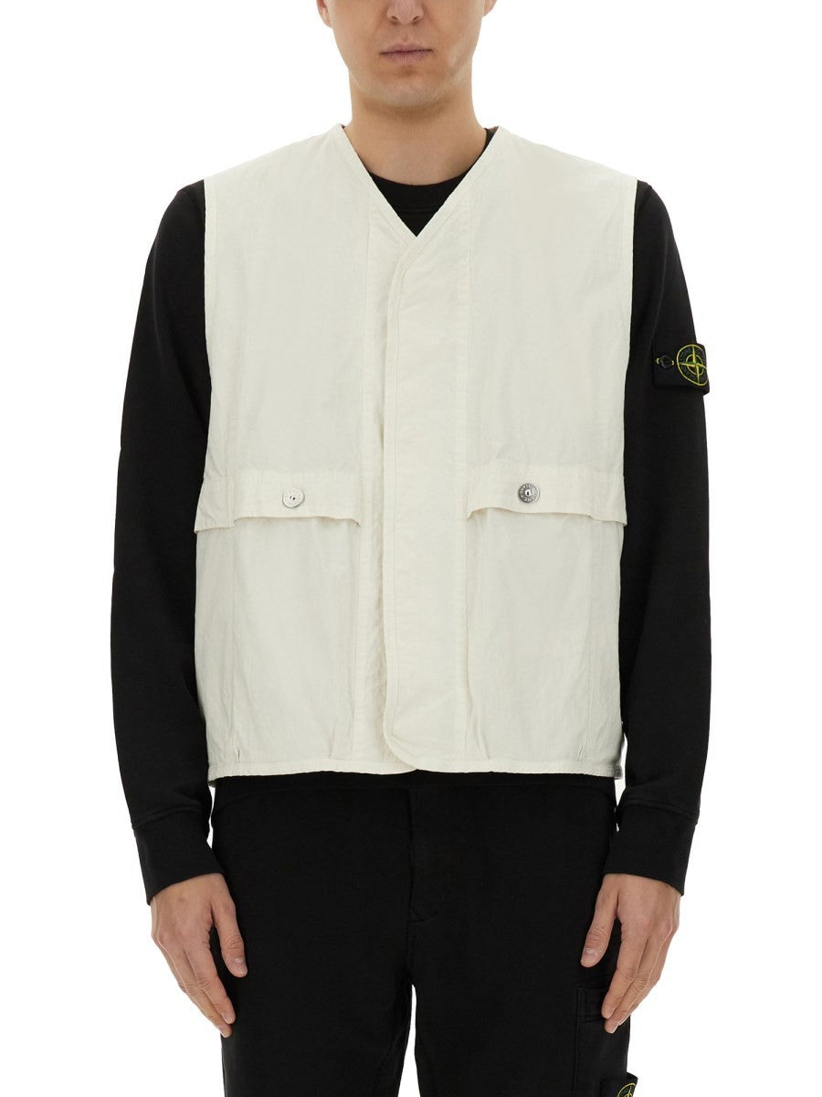VESTS WITH LOGO