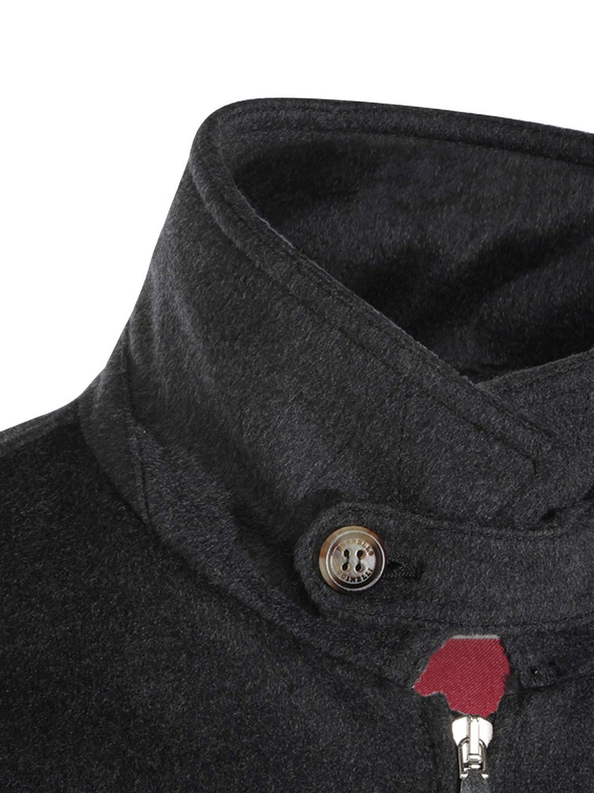 Virgin wool jacket with zip