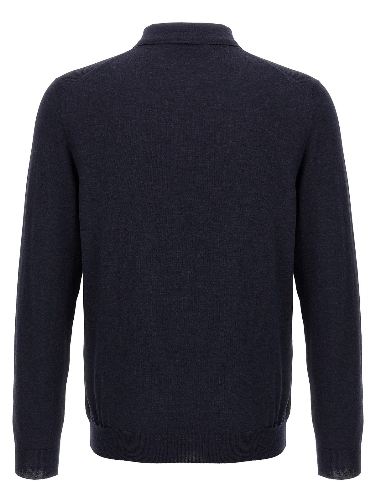 Virgin wool polo shirt