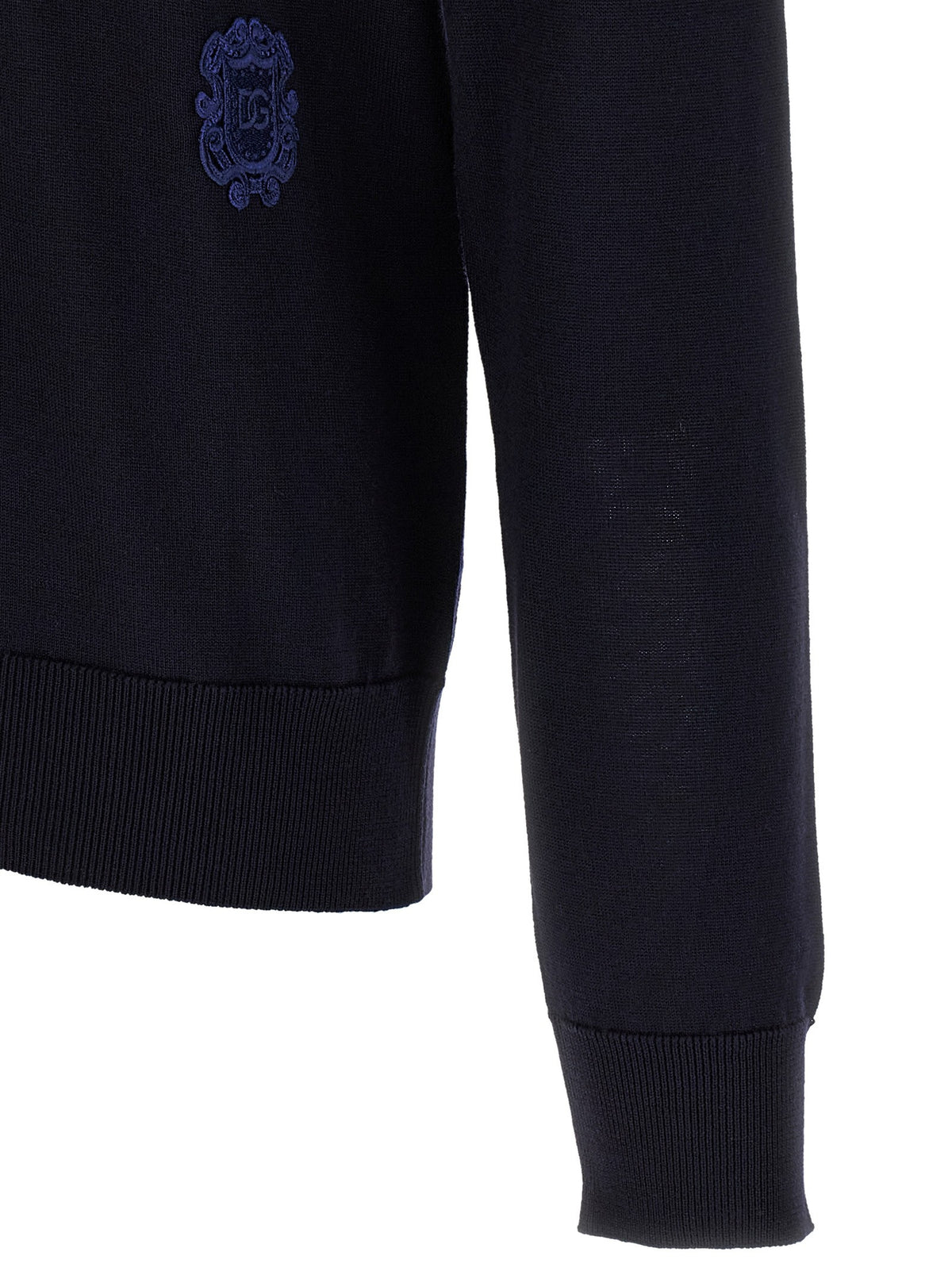 Virgin wool polo shirt