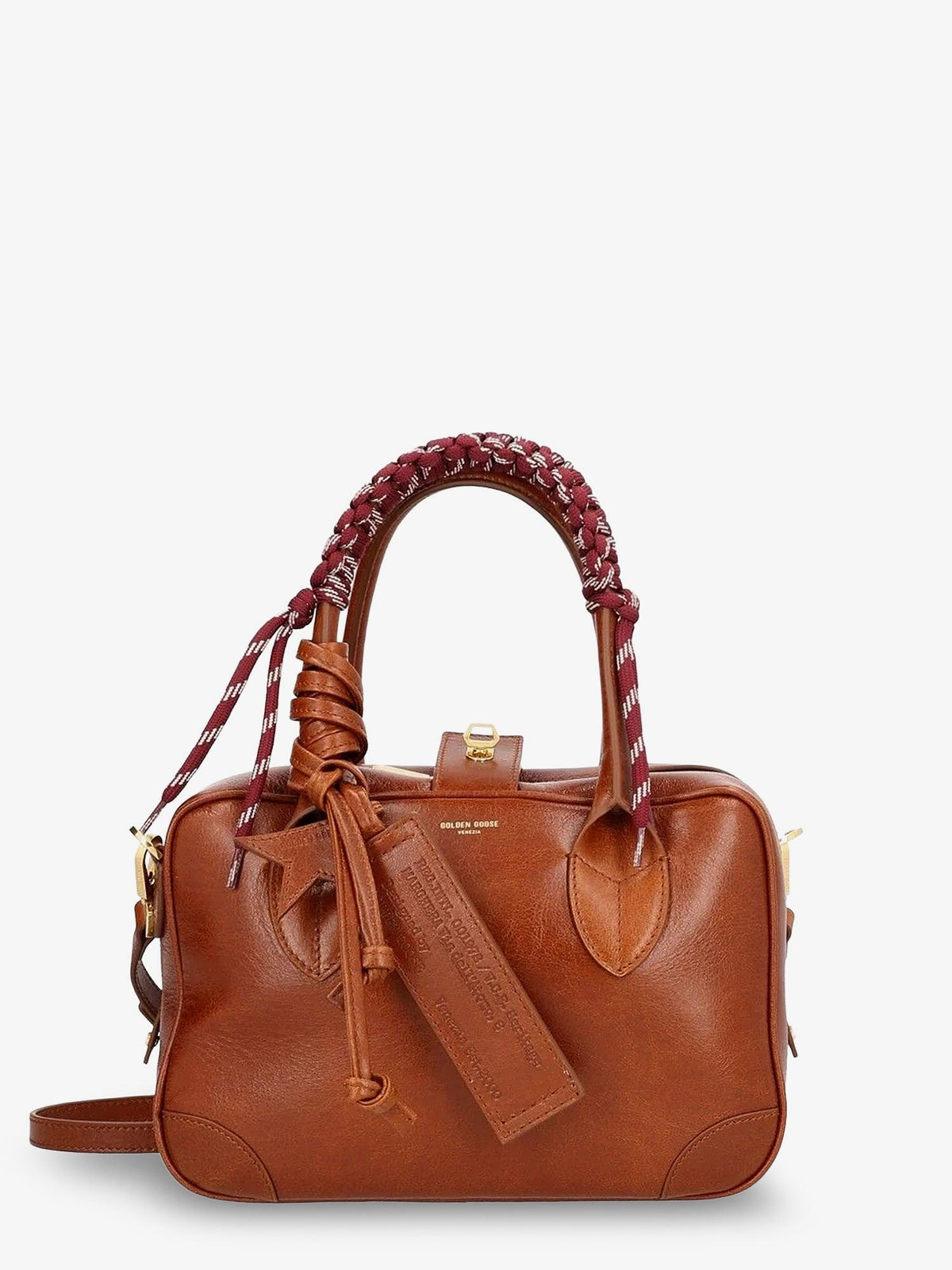 Vita Bag leather crossbody bag with star charm