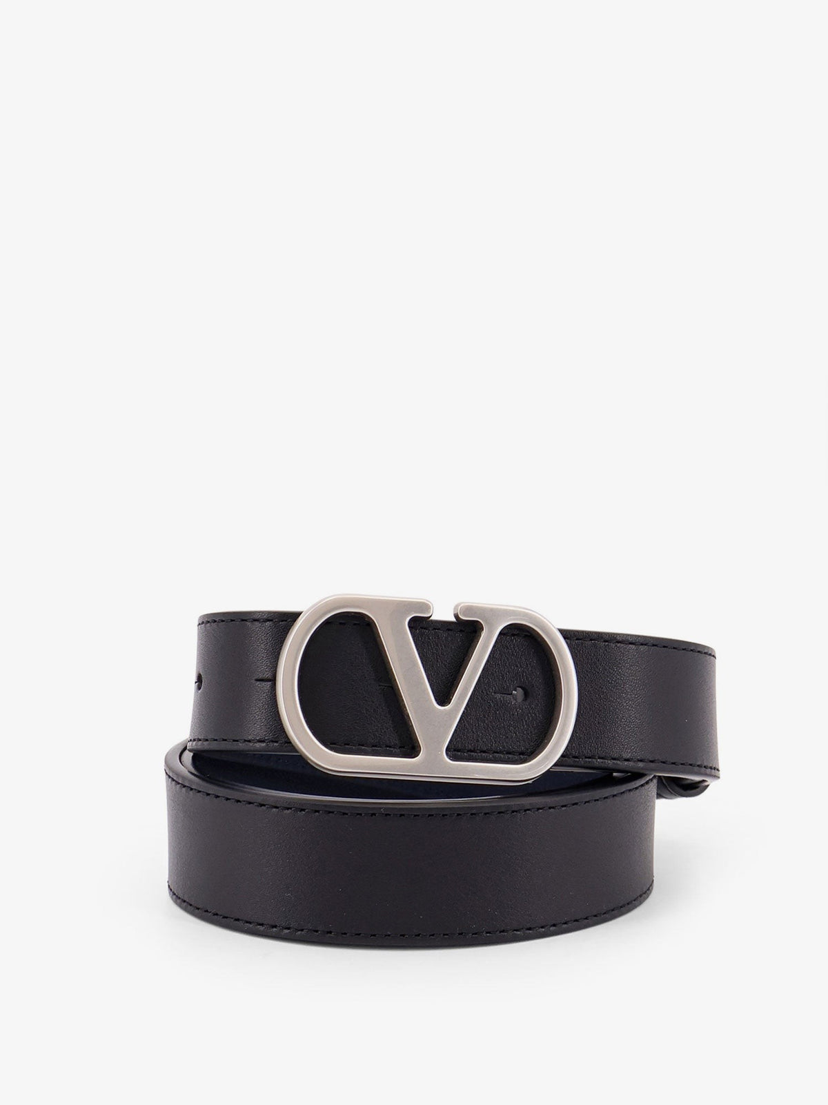 Vlogo leather reversible belt
