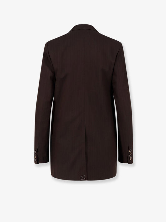 Voles striped viscose blazer