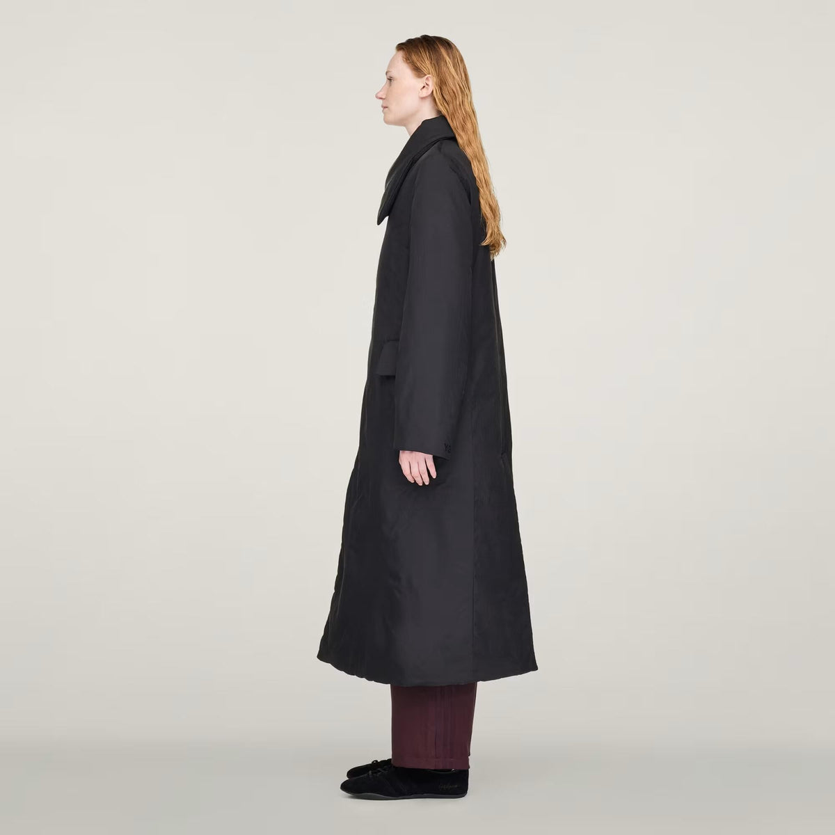 W PADDED N COAT BLACK