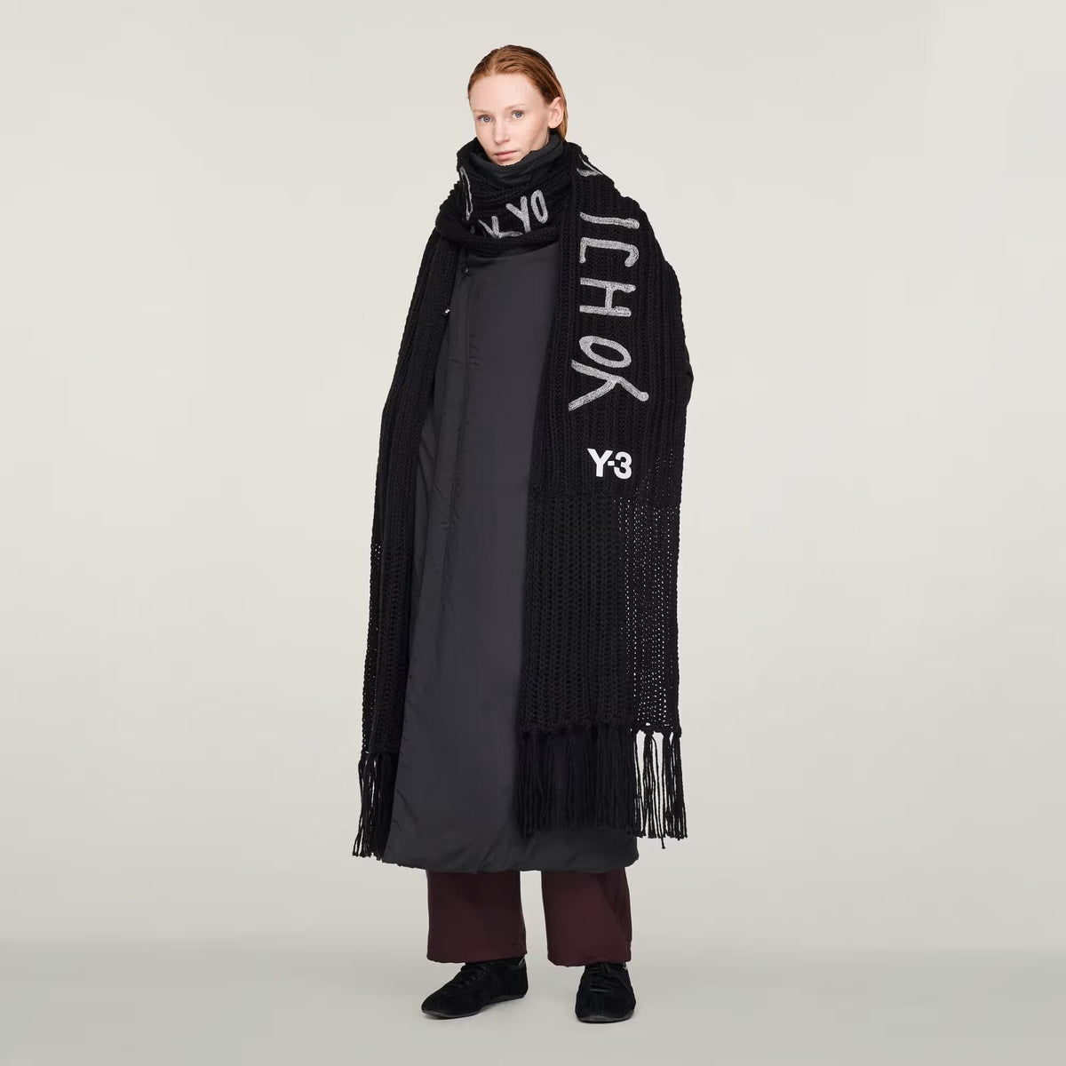 W PADDED N COAT BLACK