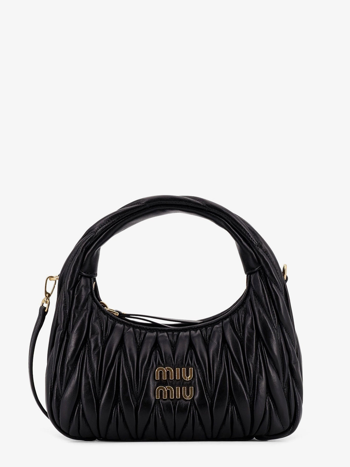 Wander quilted leather crossbody bag