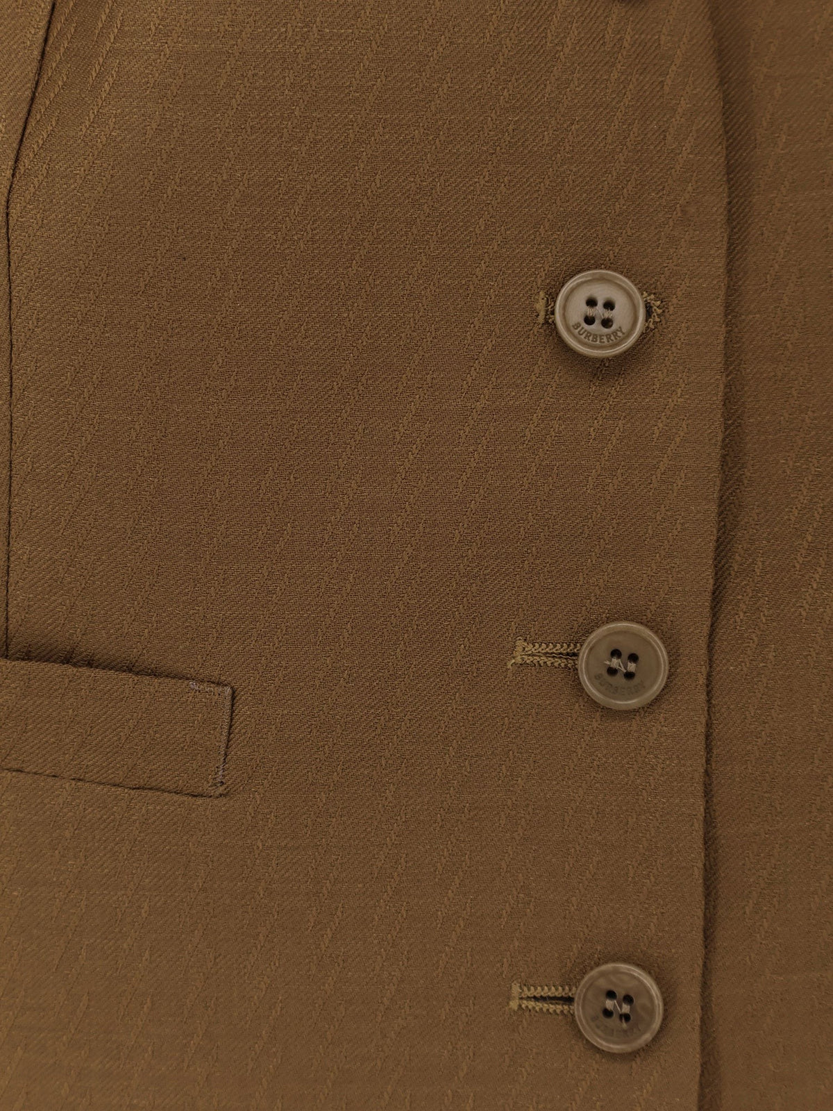 Warren wool and mohair vest