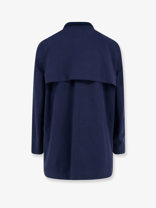 Water-resistant jacket with hooks