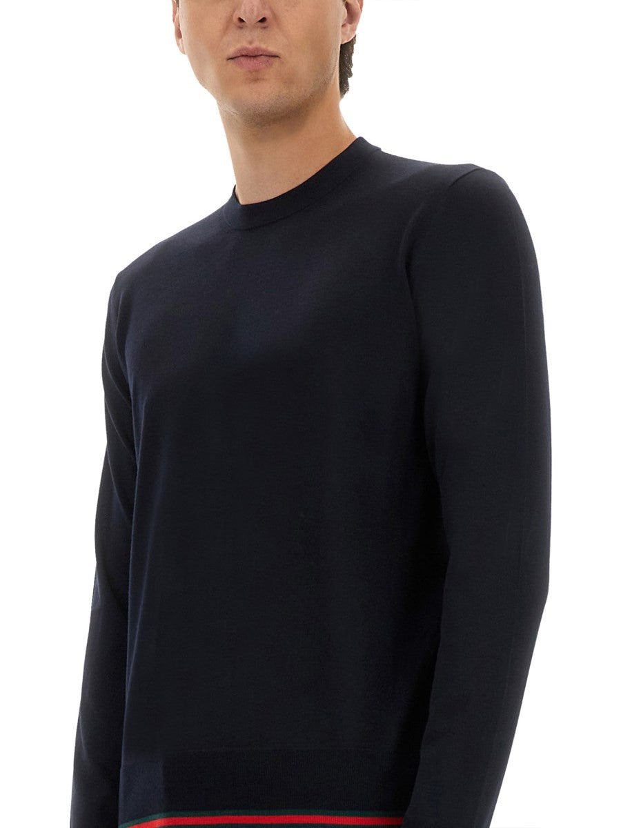 WEB PATTERN SWEATER