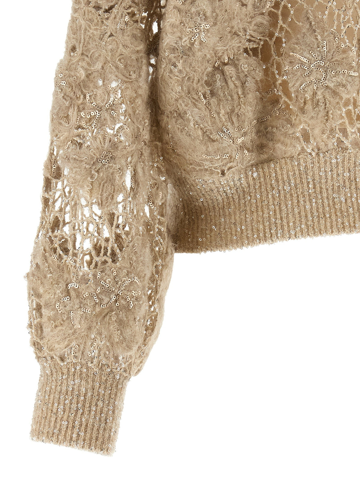 'Whispering Bloom Embroidery' sweater