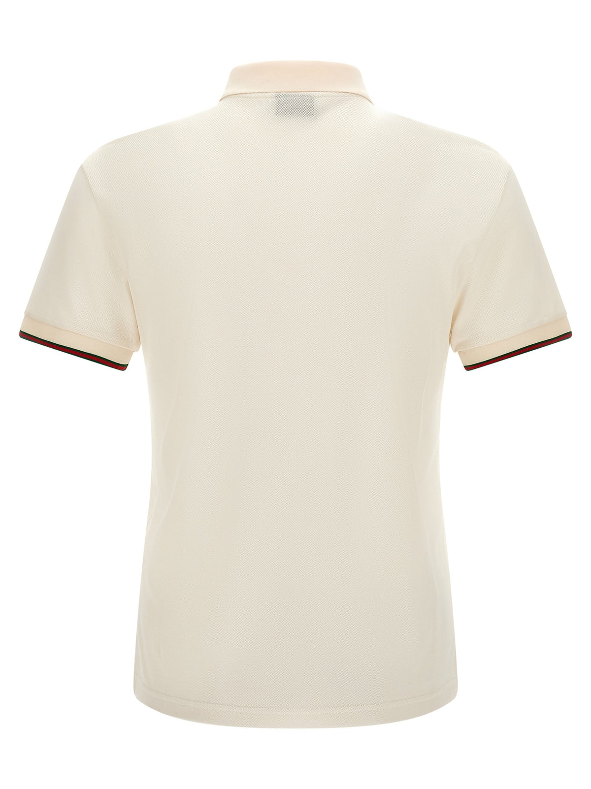 White 'Web' polo shirt