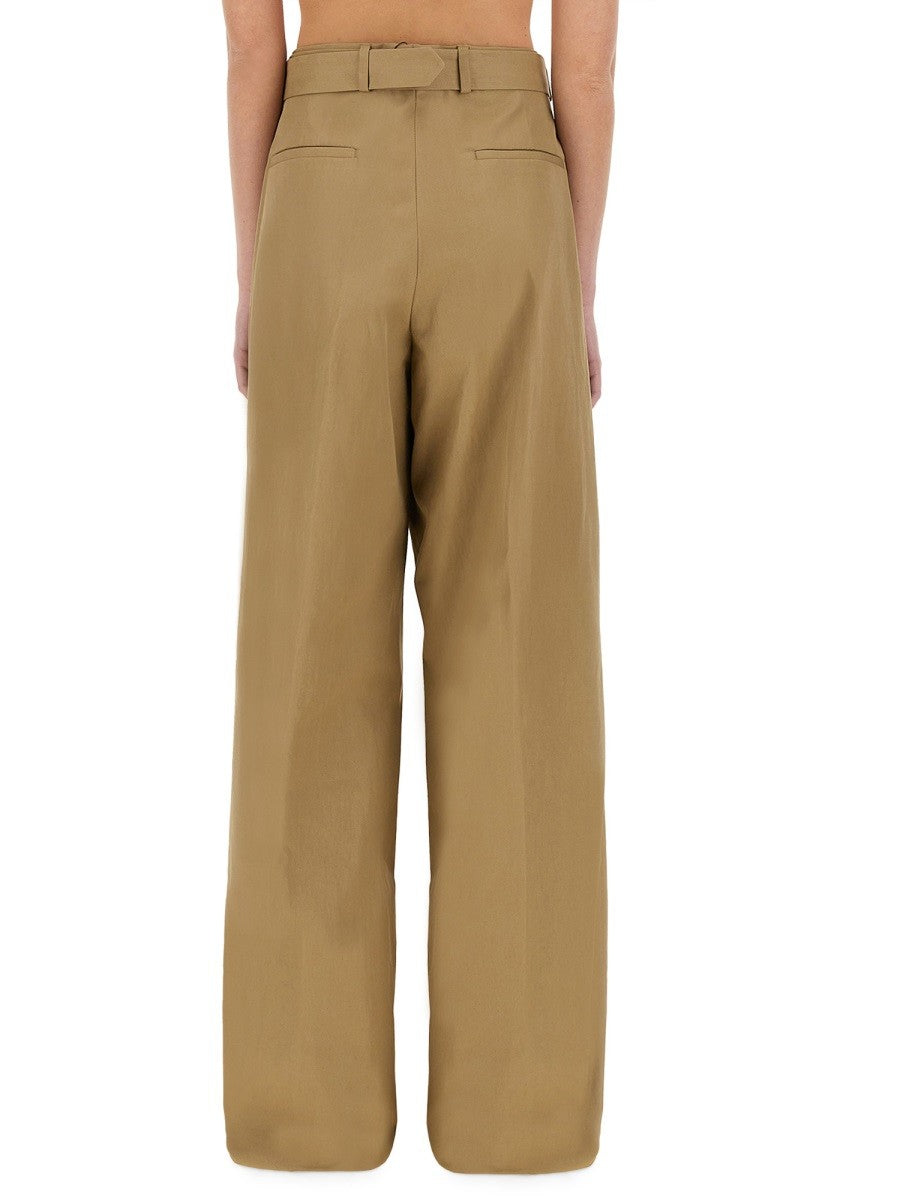 WIDE-LEG PANTS WITH BELT