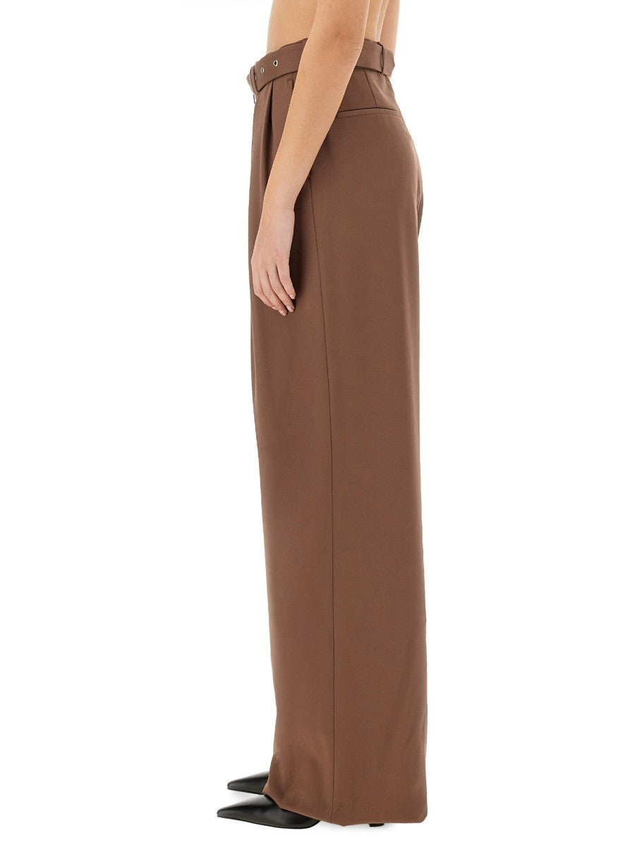WIDE-LEG PANTS WITH BELT