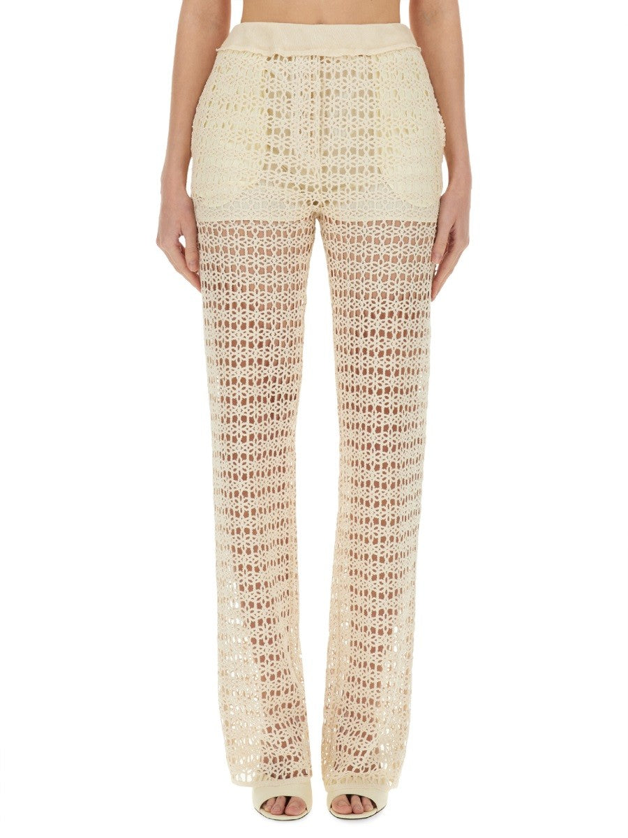 WIDE MACRAMÉ PANTS