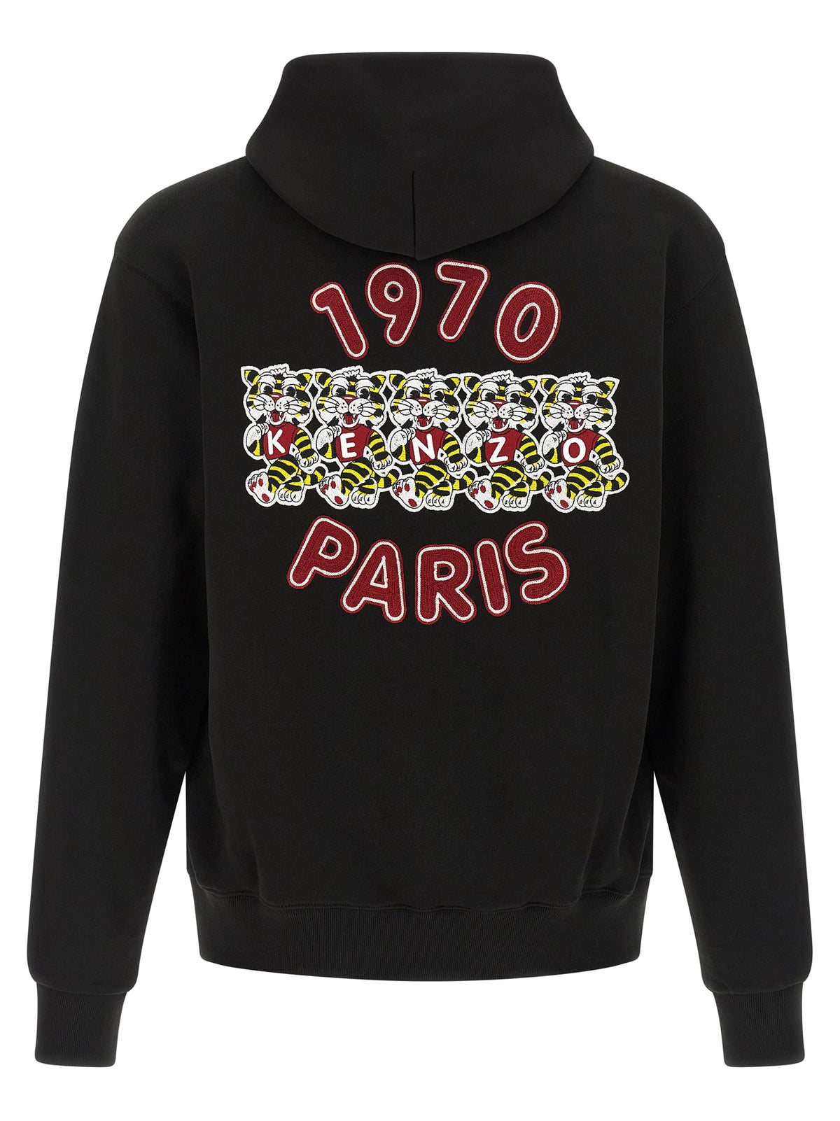 'Wild Tiger Embroidered' hoodie