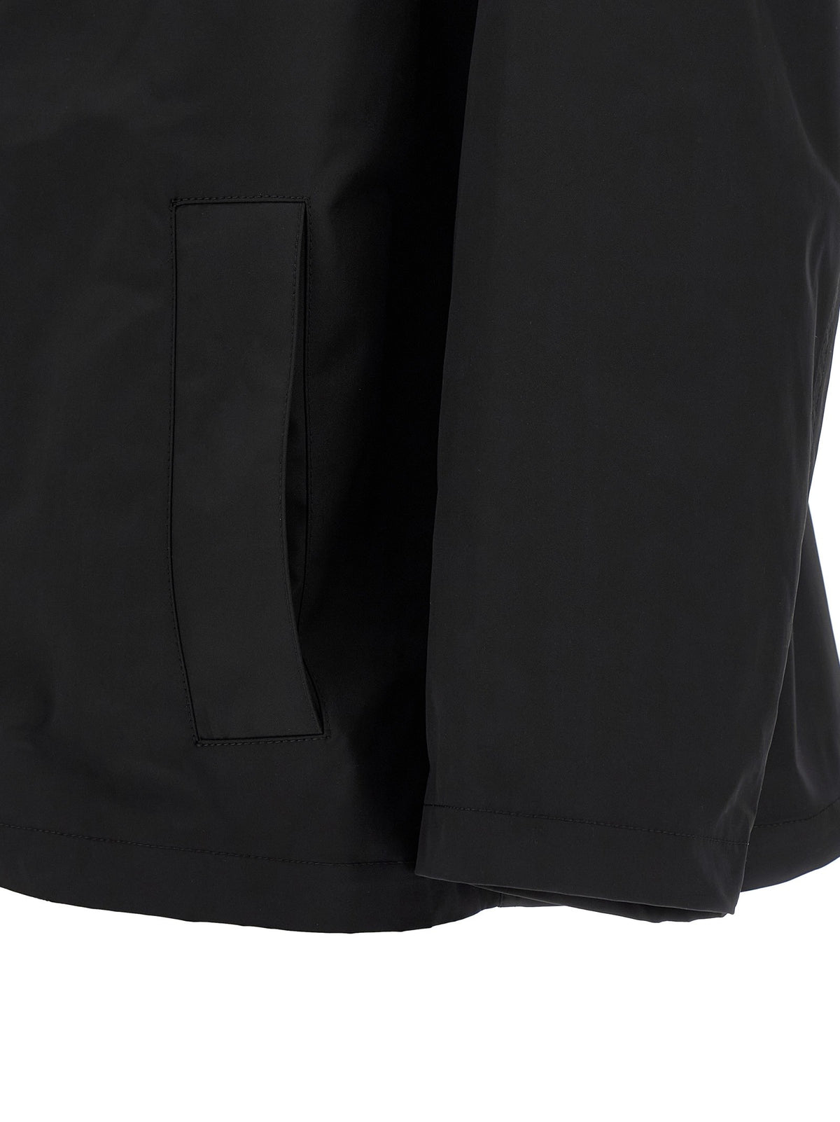 Windbreaker with logo