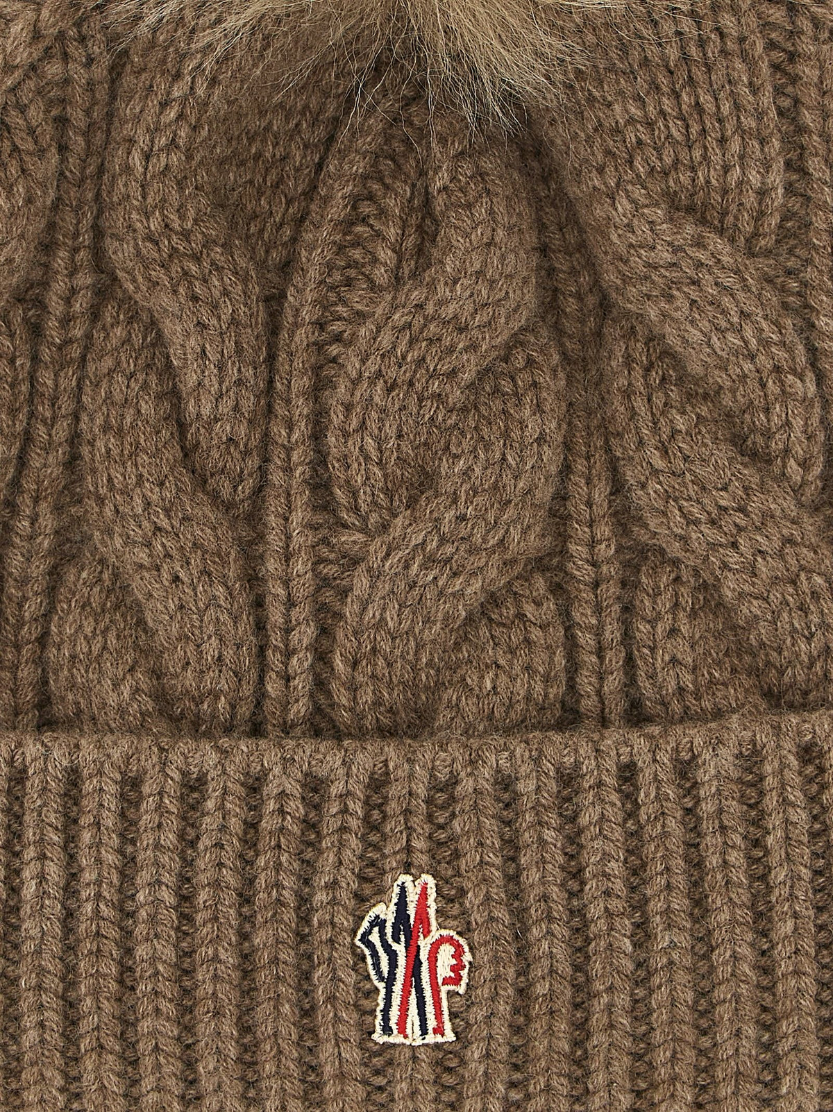 Wool and cashmere beanie