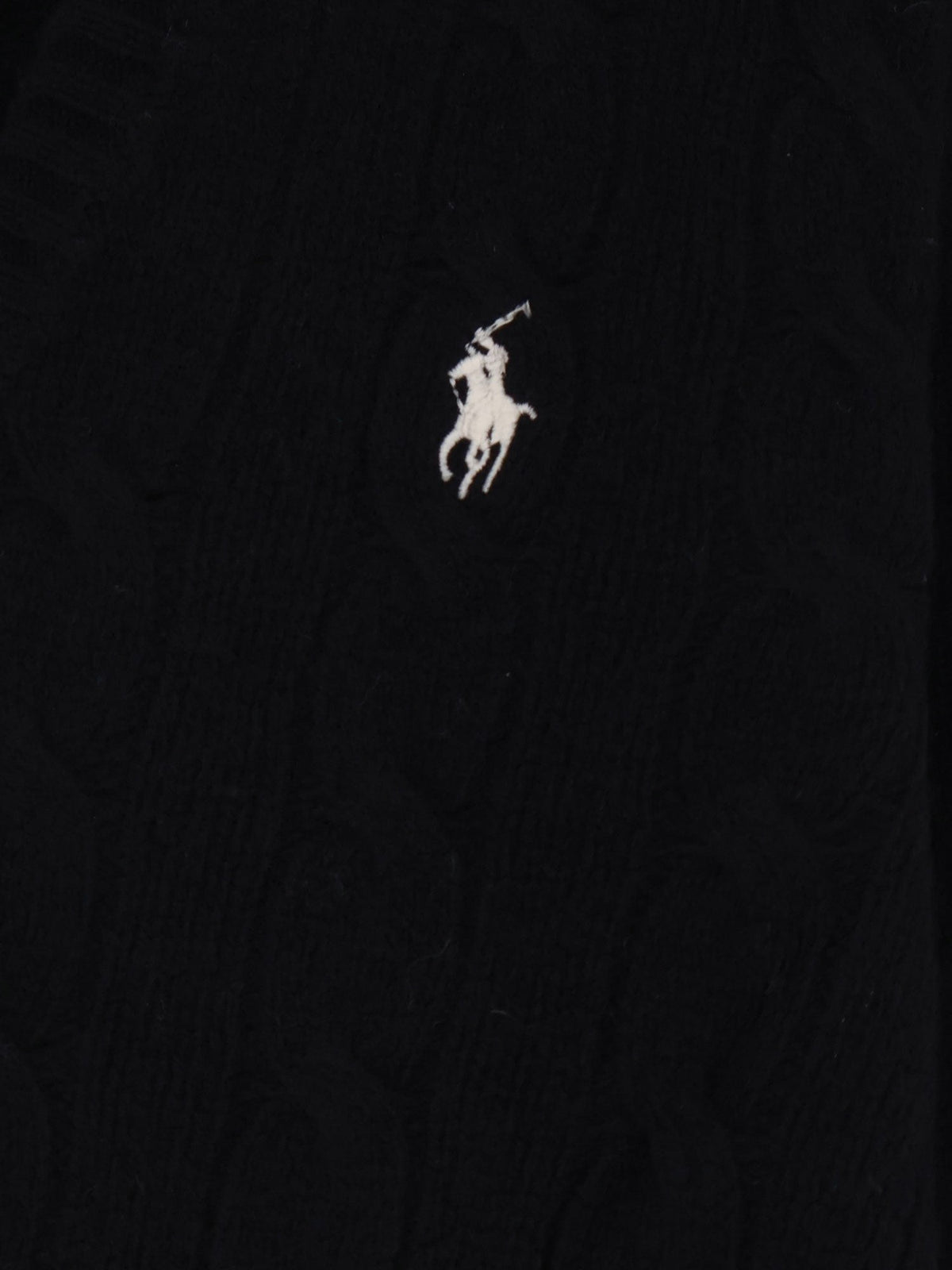 Wool and cashmere blend sweater with embroidered logo on the front