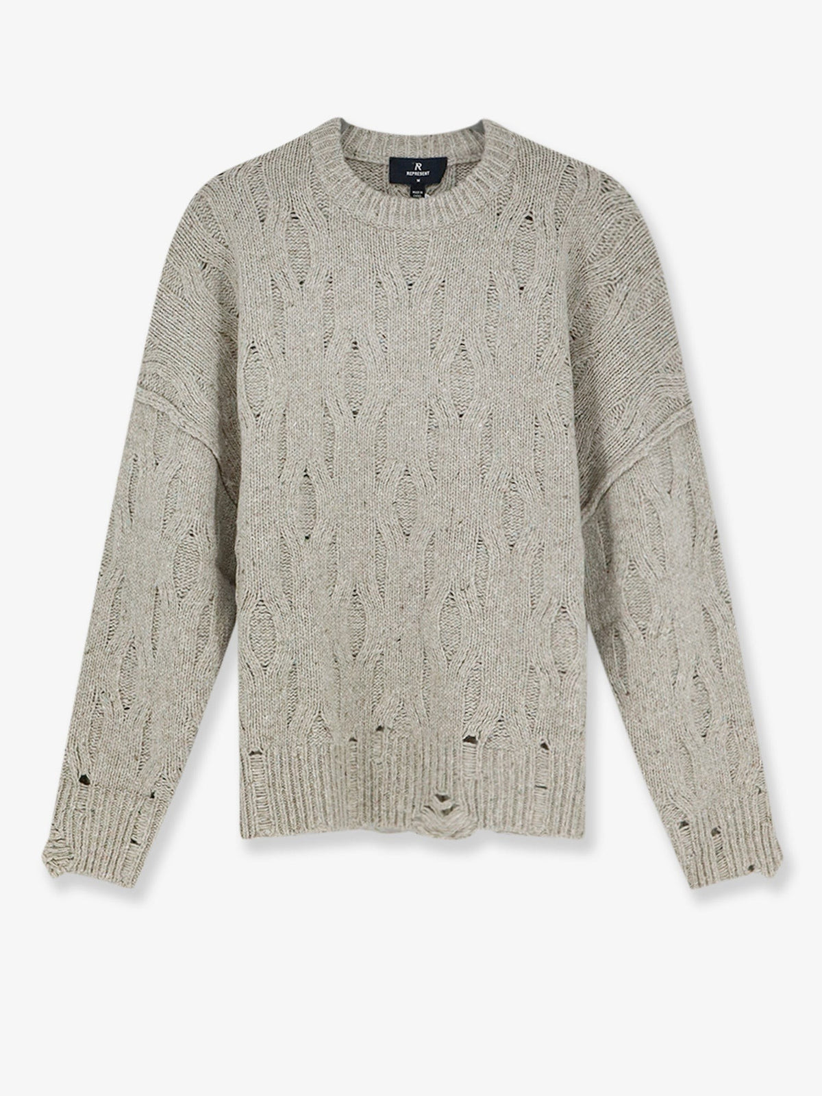 Wool and viscose blend sweater