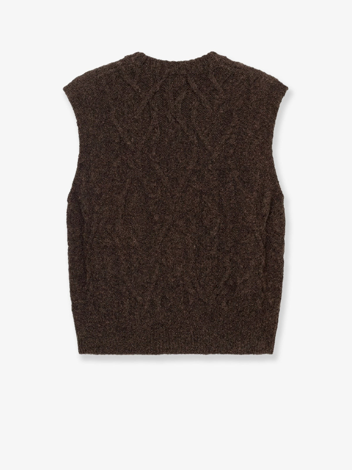 Wool blend vest
