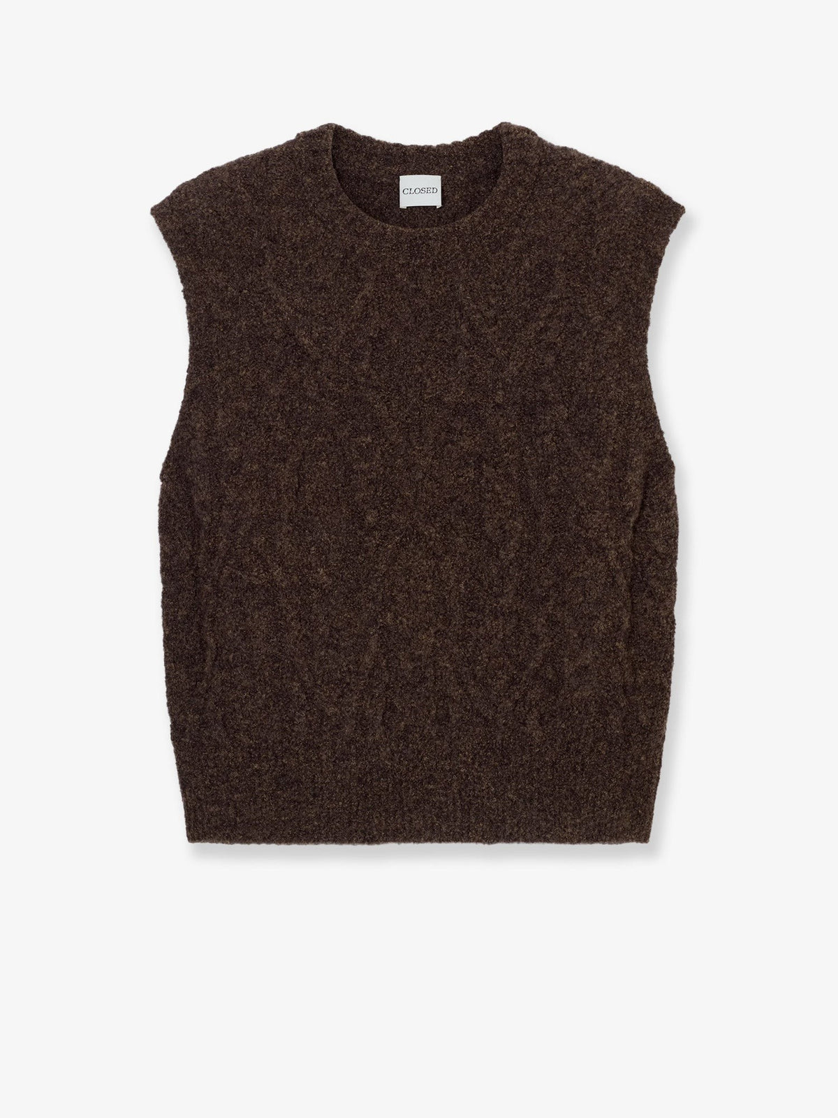 Wool blend vest