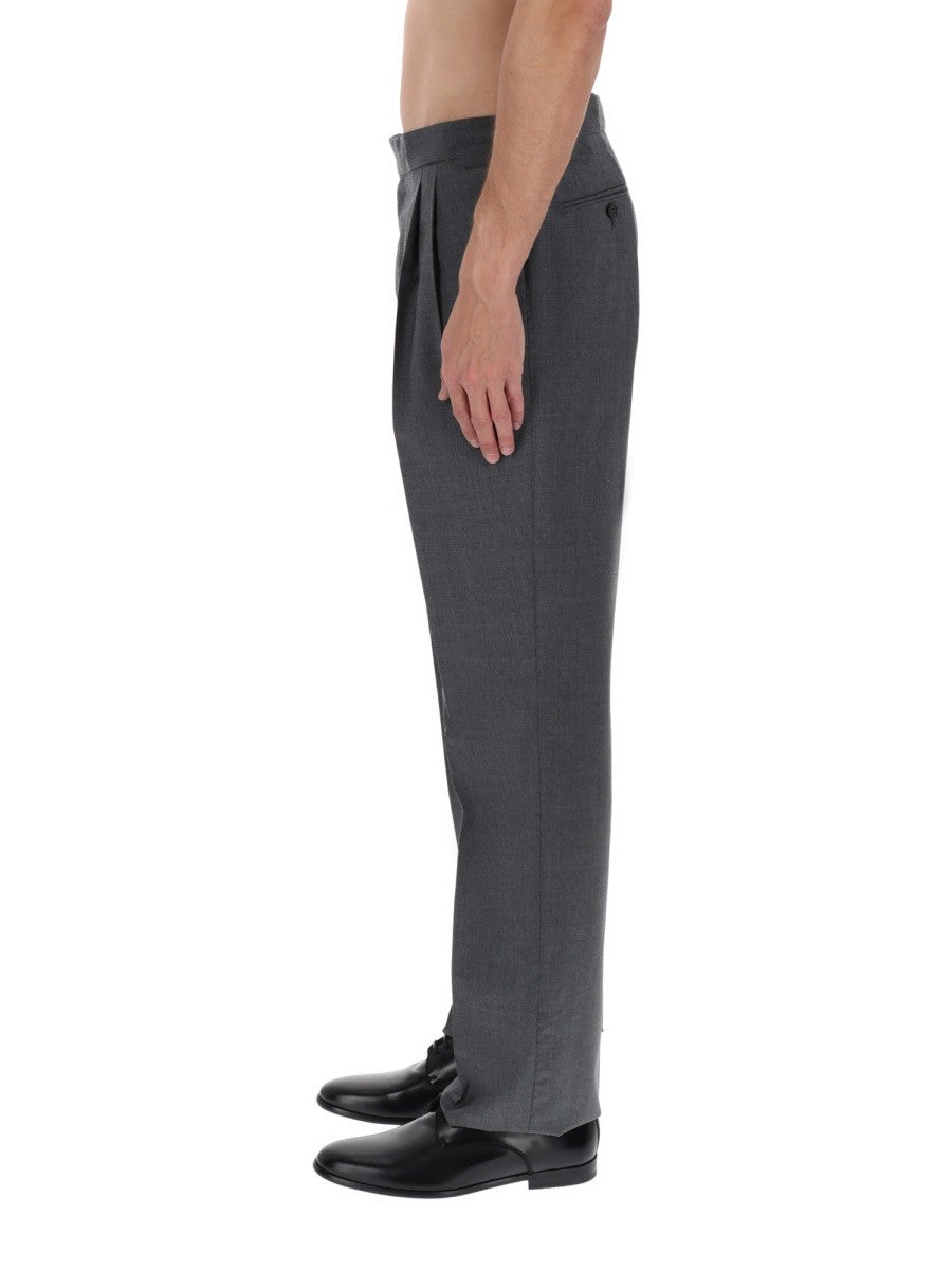 WOOL CANVAS PANTS