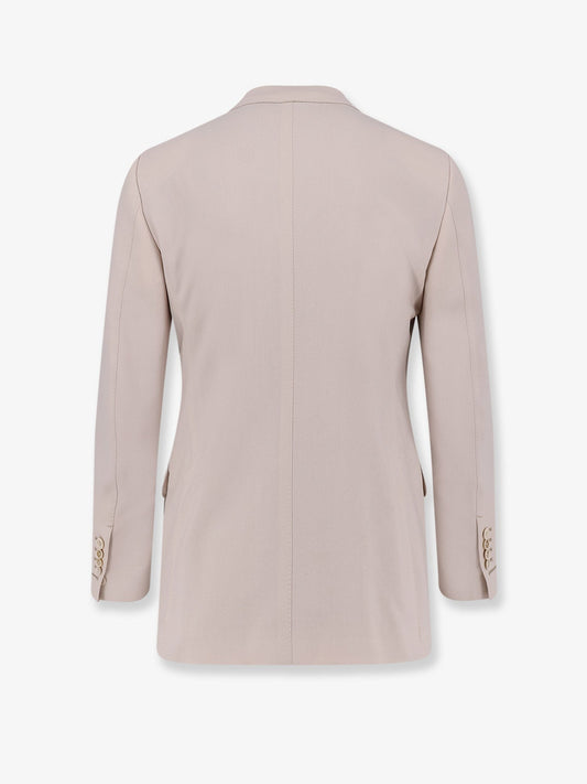 Wool, cashmere and silk blazer