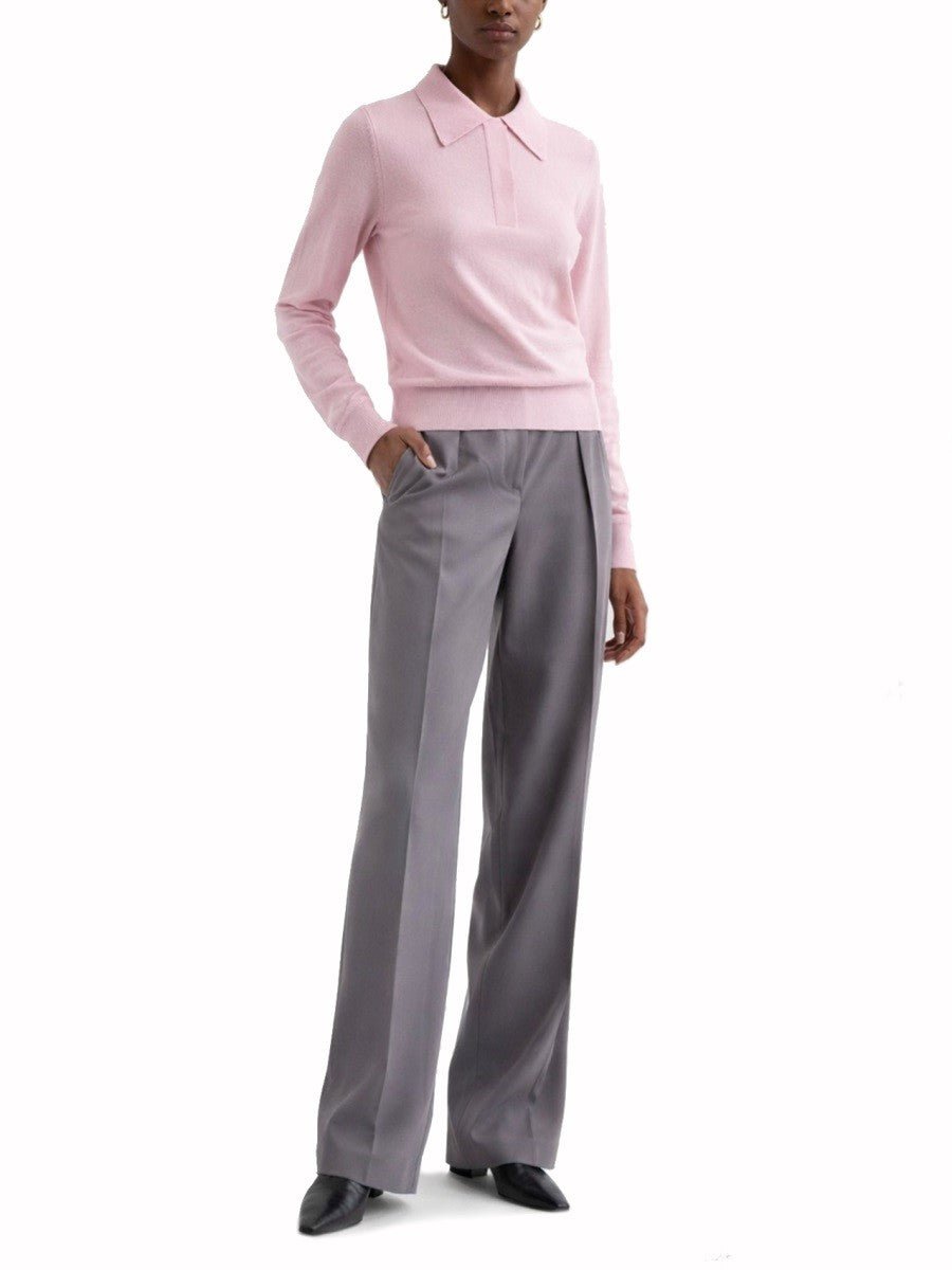 WOOL GABARDINE PANTS