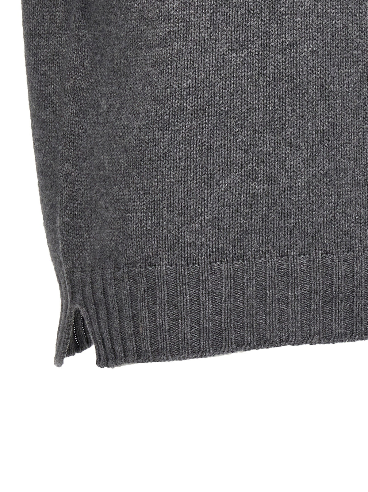 Wool hooded sweater