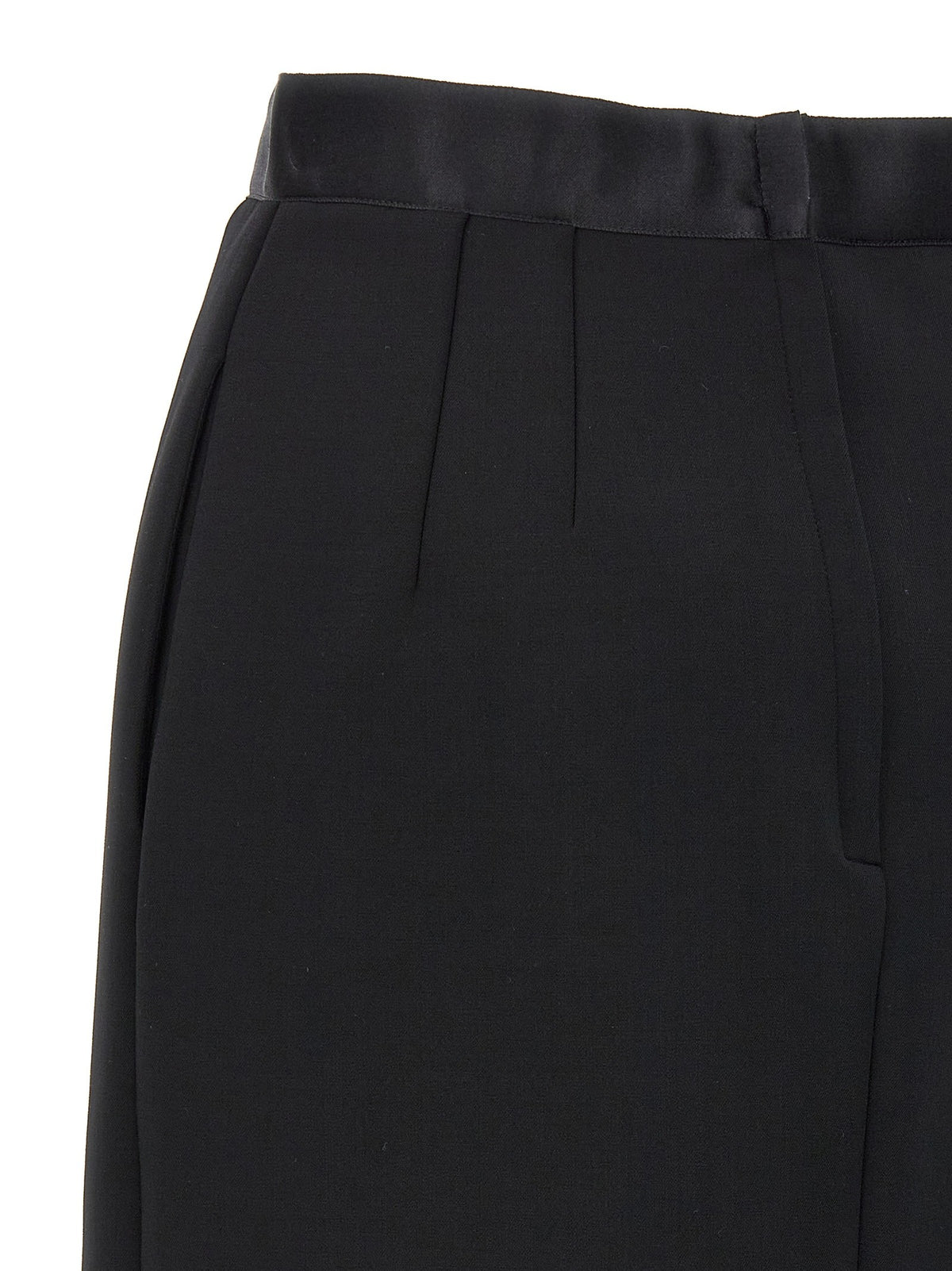 Wool pencil skirt