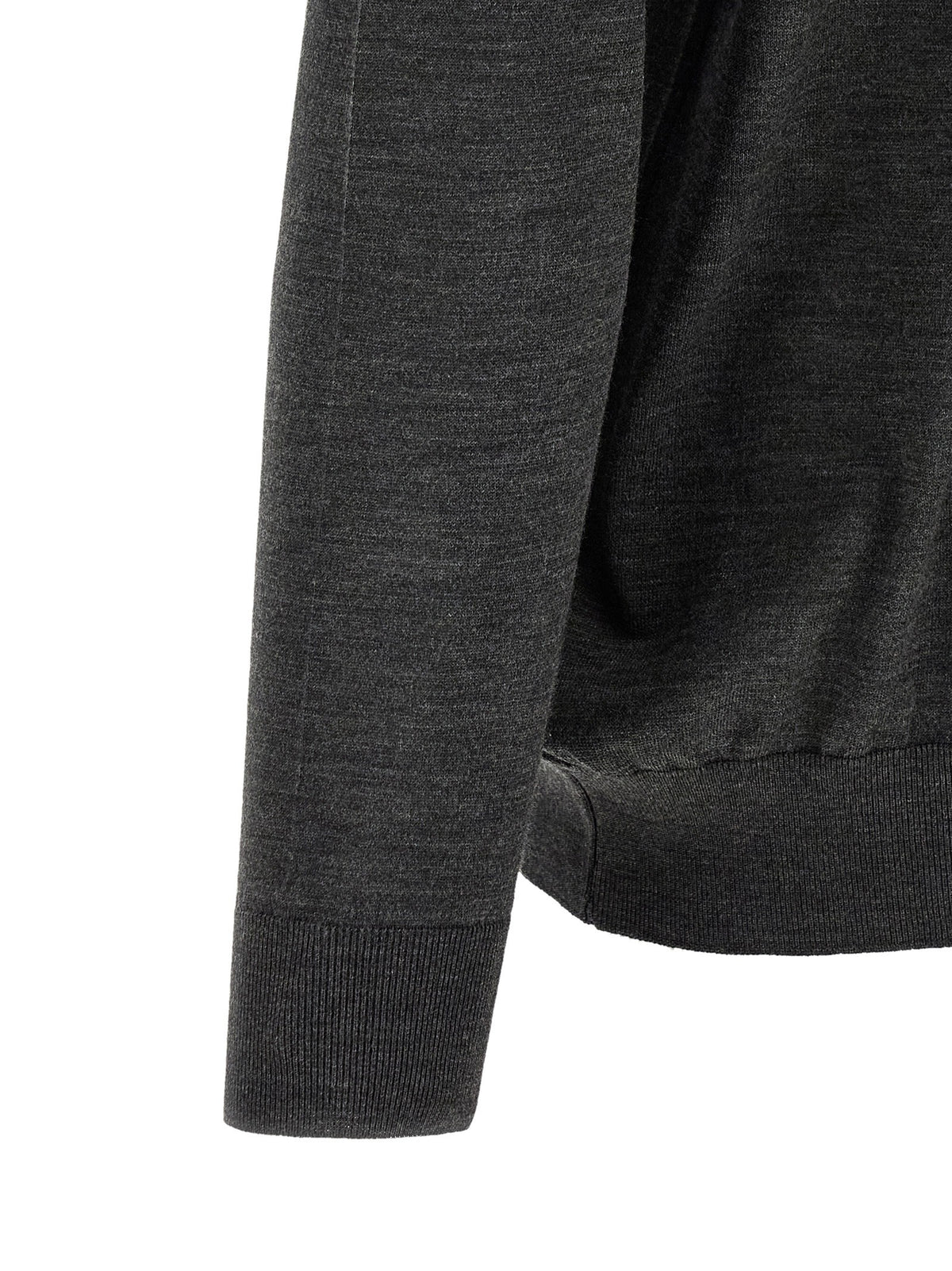 Wool polo shirt 14 microns
