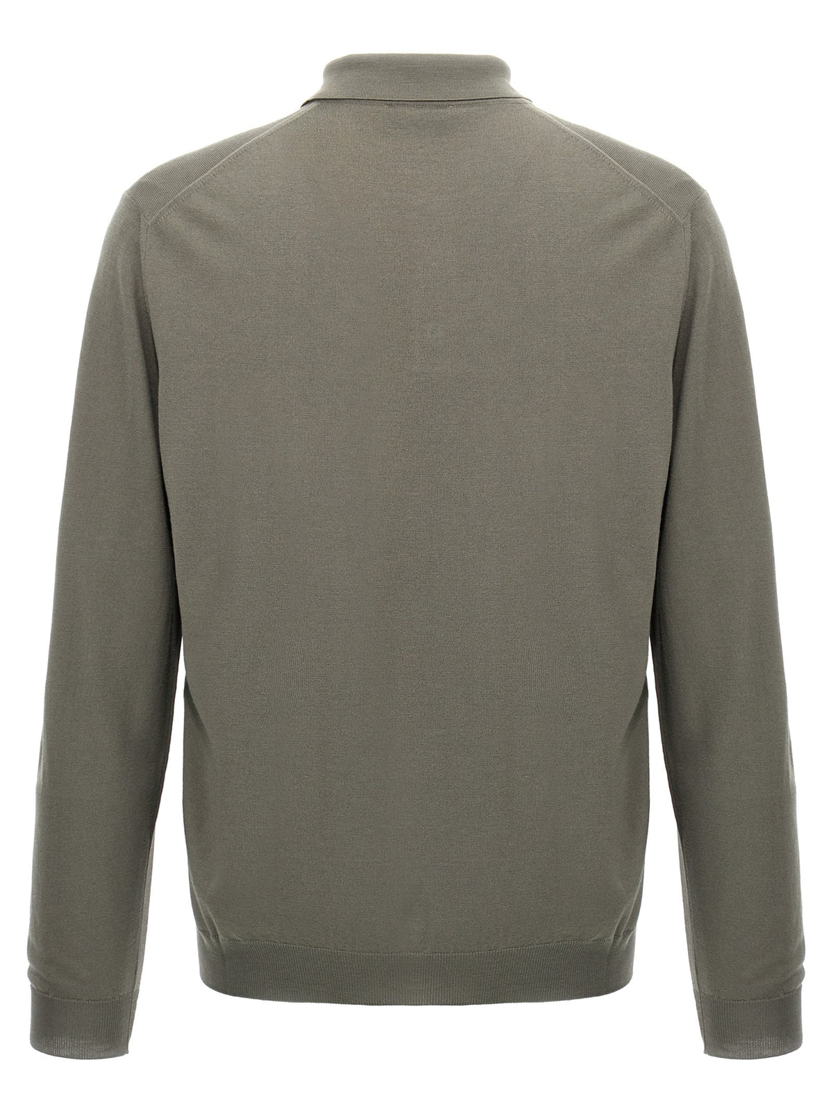 Wool polo shirt
